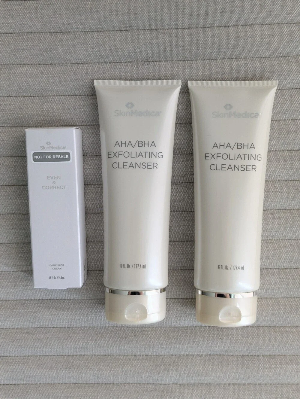 SkinMedica AHA/BHA Exfoliating Cleanser + Even & Correct